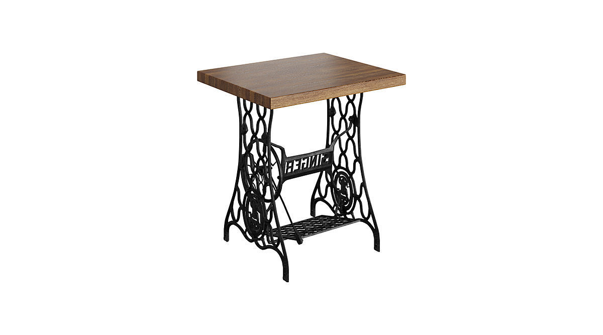 Singer Table BLENDER 3D Model Cycles 3D model_4