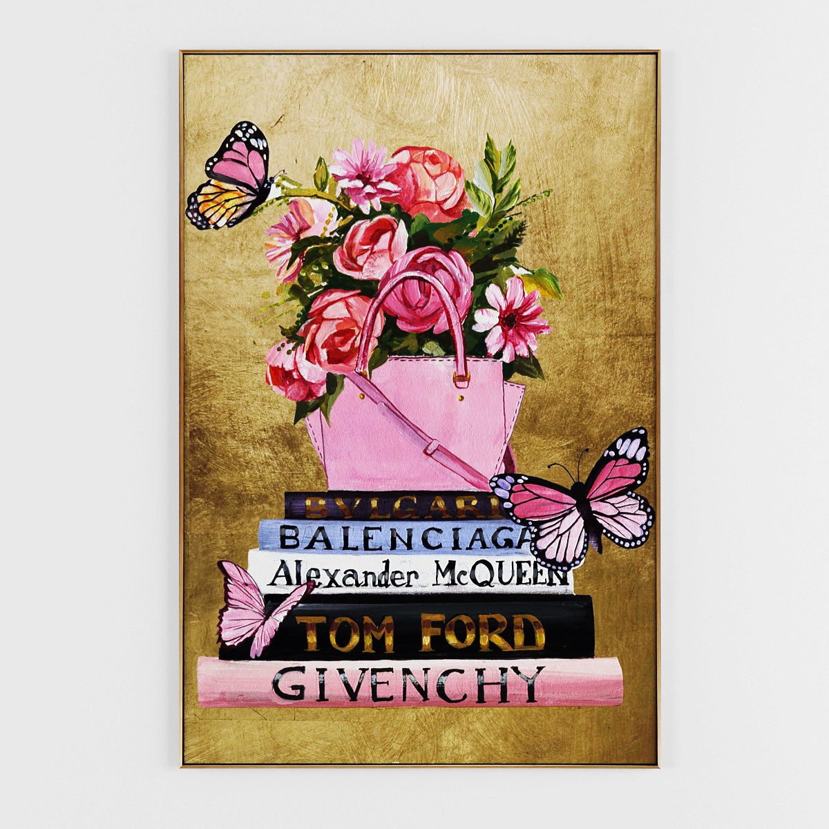 Pictures191 hermes dolce gabbana balenciaga poster Low-poly 3D model_1