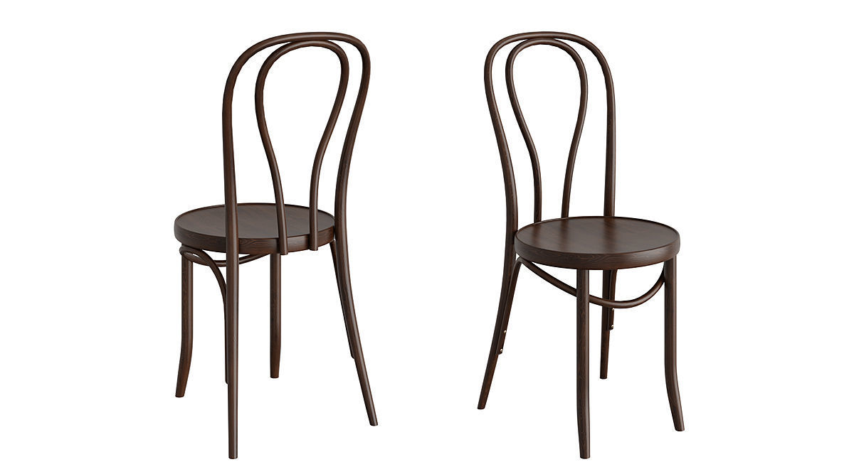 Thonet Chairs BLENDER 3D Model Cycles 3D model_3