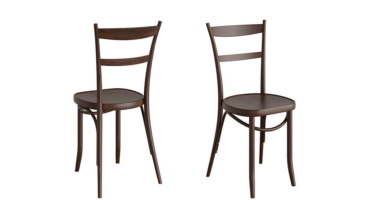Thonet Chairs BLENDER 3D Model Cycles 3D model_4