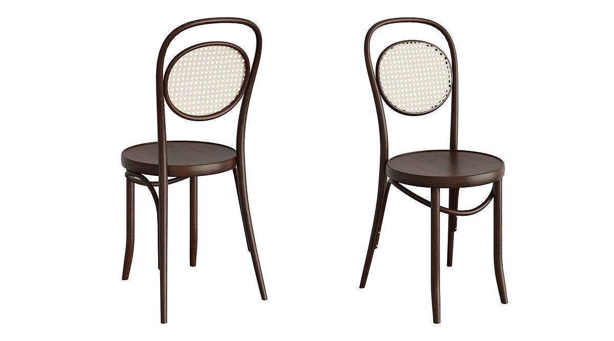 Thonet Chairs2 BLENDER 3D Model Cycles 3D model_1