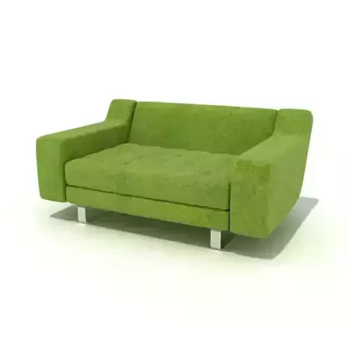 Green Micro Fiber Couch