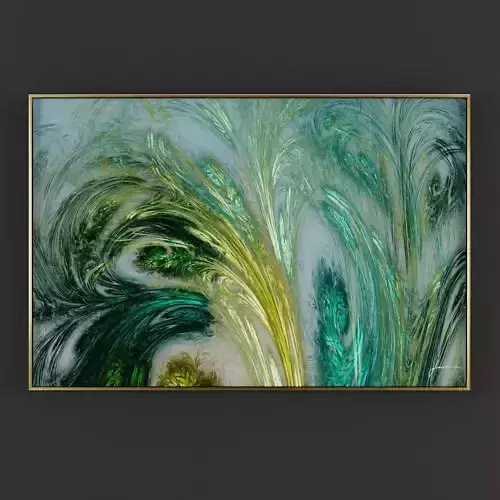 Pictures195 abstract painting of feathers