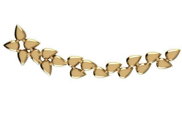 Pear Pendant 3D print model_2