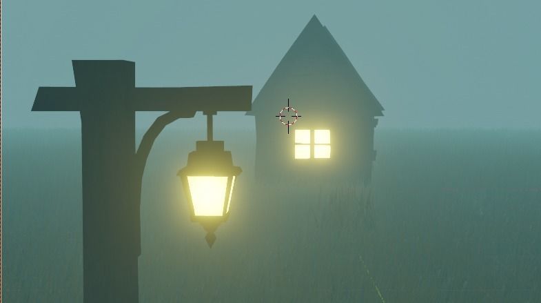 Landscape Atmospheric scene 3D model_3