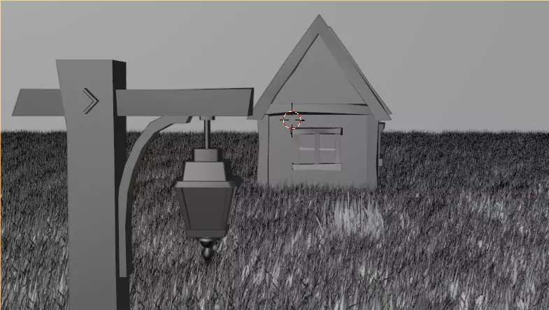 Landscape Atmospheric scene 3D model_0