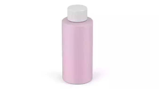 Bottle 3D Model Low Poly Low-poly 3D model