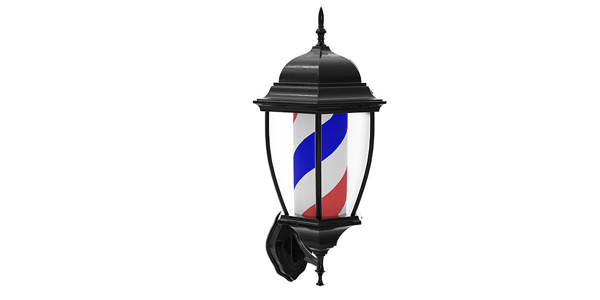 Barbershop Lamps BLENDER 3D Model Cycles 3D model_5