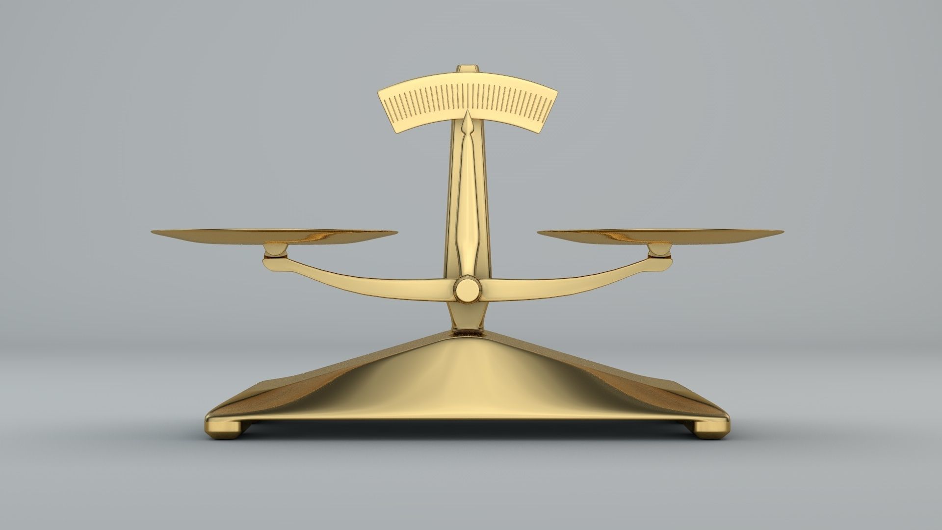 3d model of scales 3D model_1