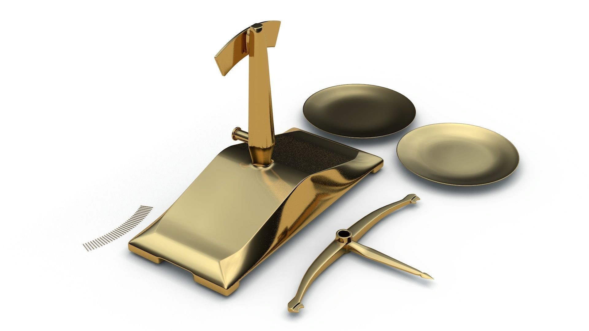 3d model of scales 3D model_4