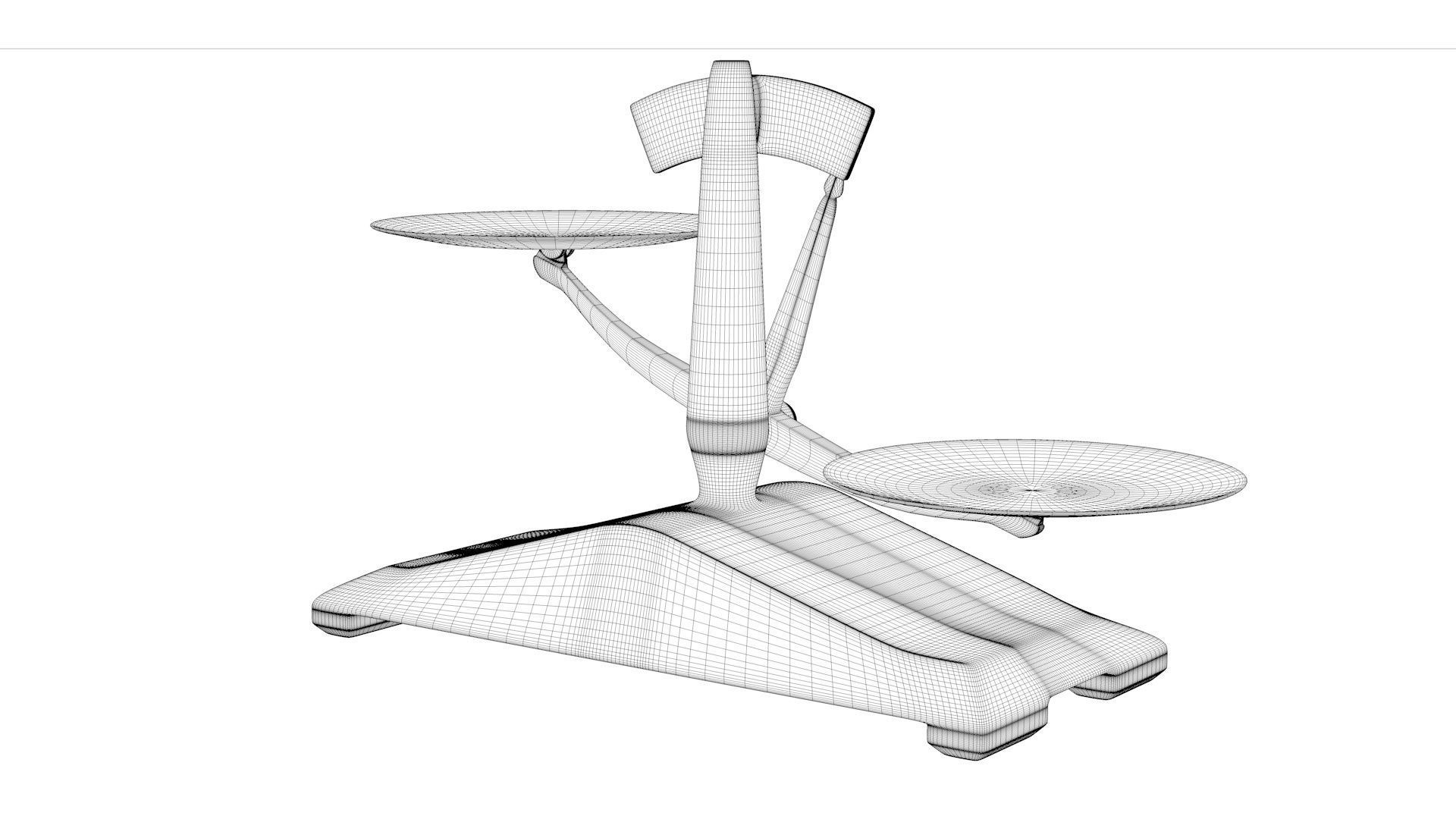 3d model of scales 3D model_9