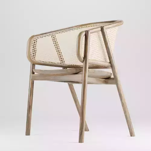 Cane Armchair - 01