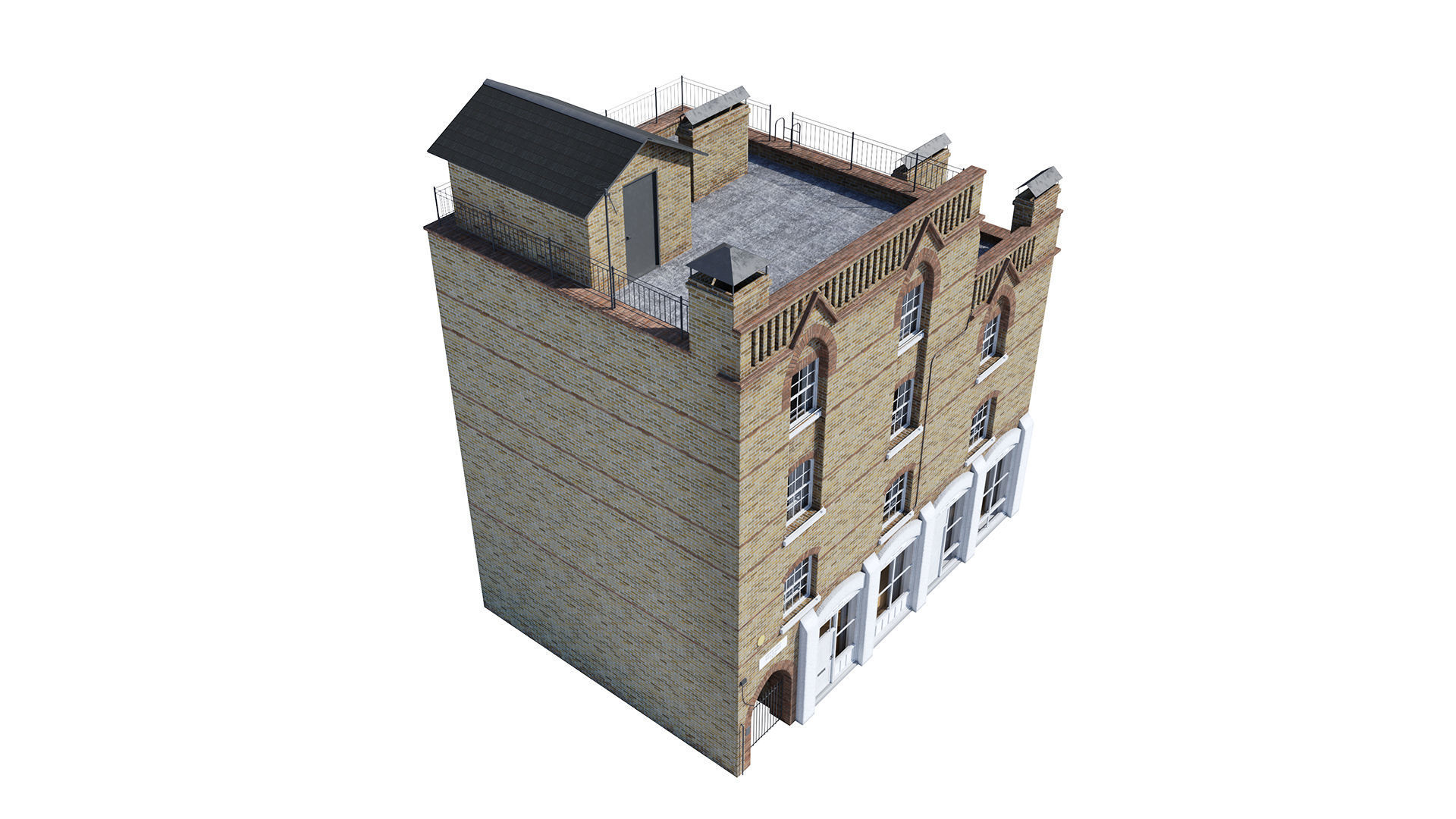 Building at old church st 45 London 3D model 3D model_2