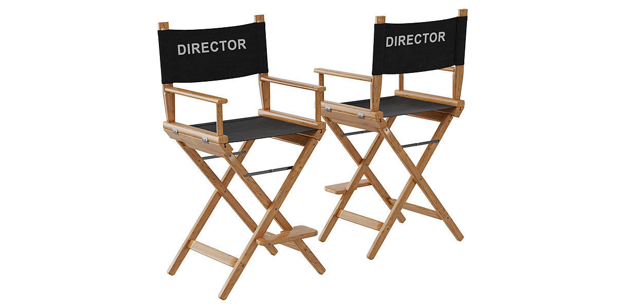 Director Chair BLENDER 3D Model Cycles 3D model_2