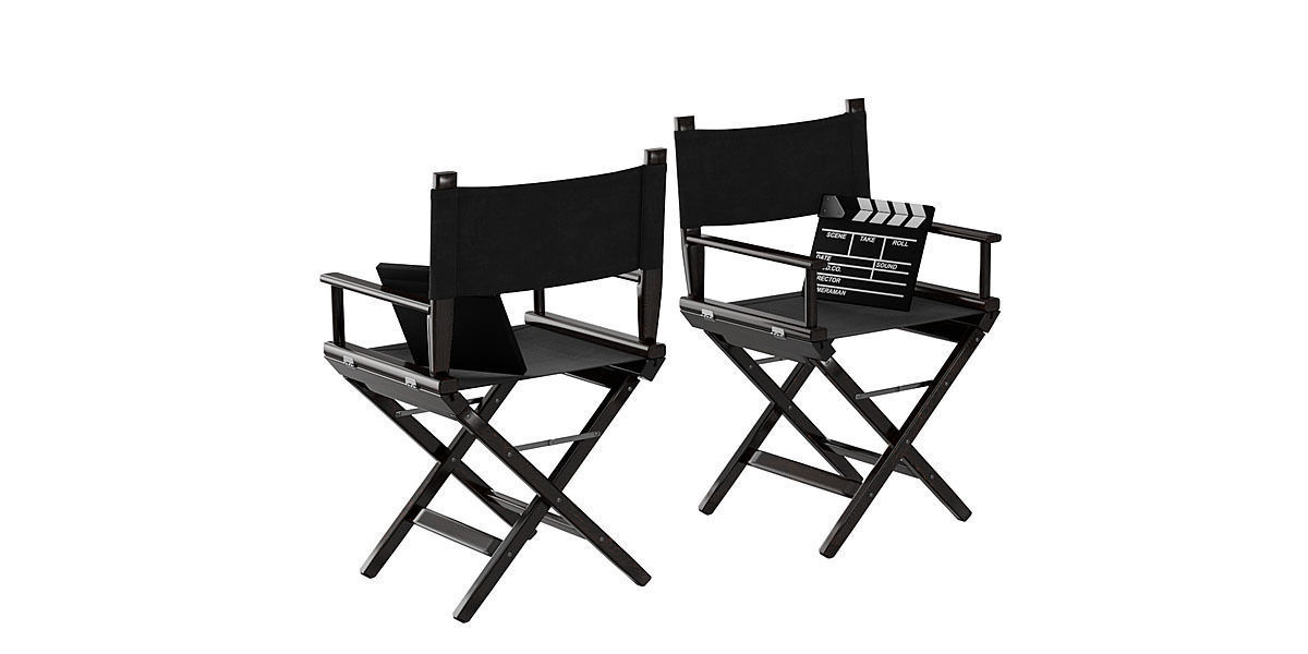 Director Chair BLENDER 3D Model Cycles 3D model_4