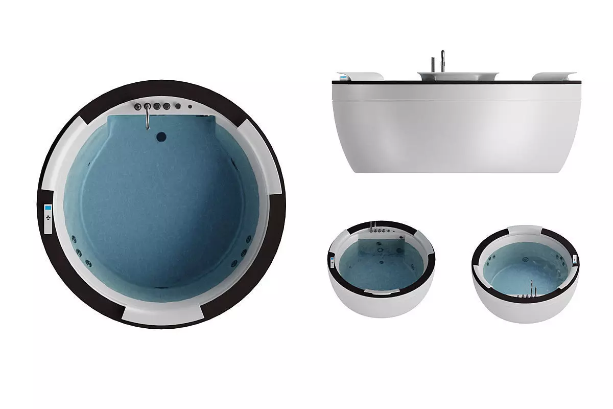 Jacuzzi Nova Top Aqs BLENDER 3D Model Cycles 3D model