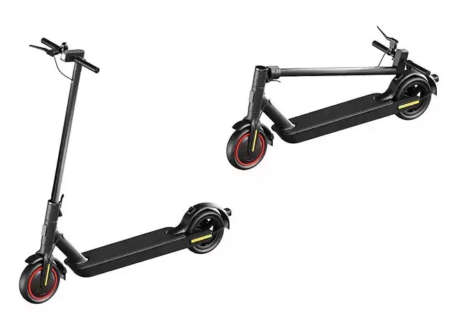 Mi Electric Scooter Pro BLENDER 3D Model Cycles