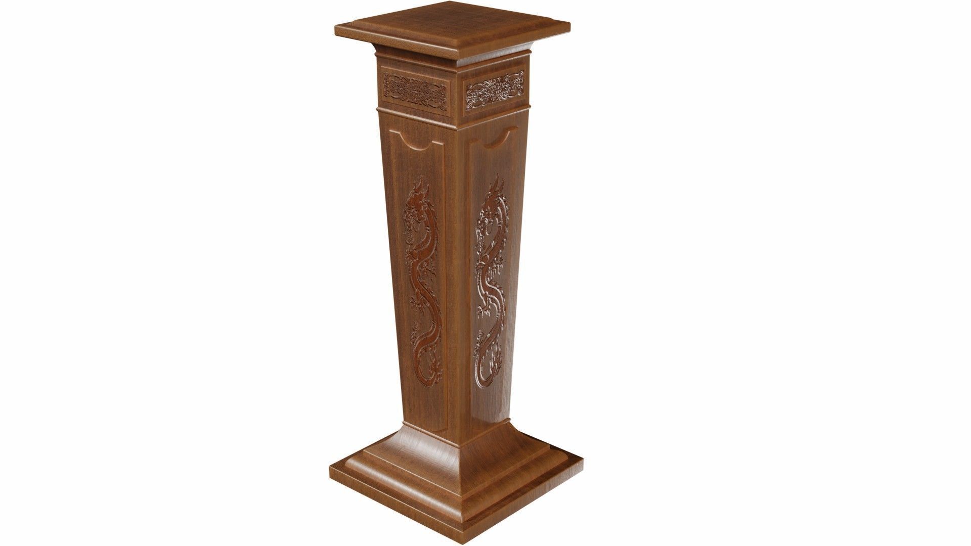 Pedestal 3D model_1