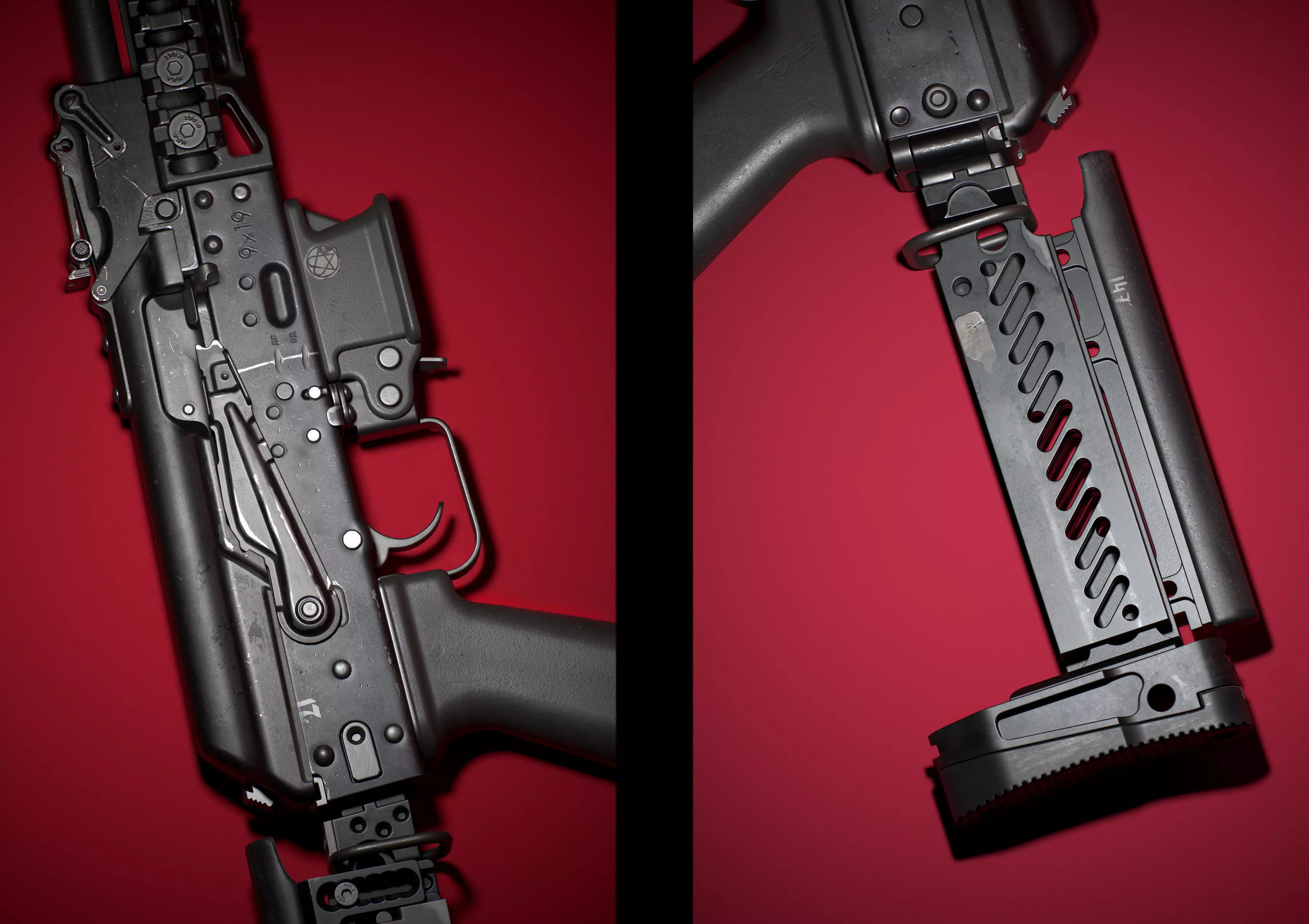 PP-19-01 Vityaz - lowpoly Low-poly 3D model_0