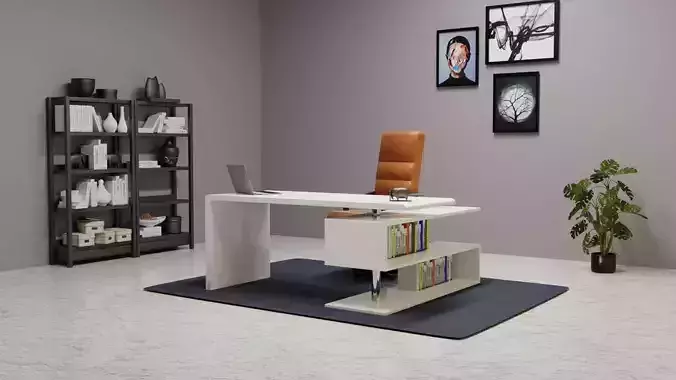 modern desk design 