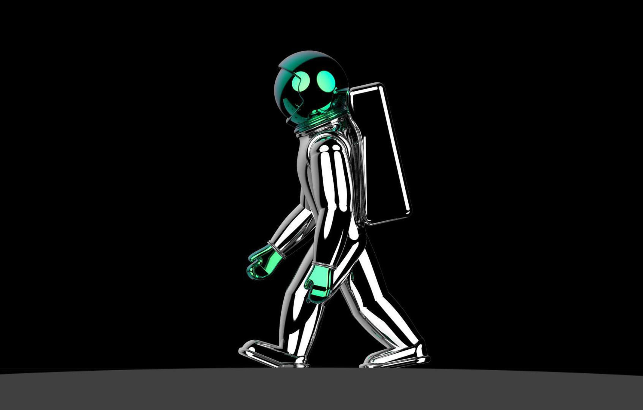 astronaut 3D model_3