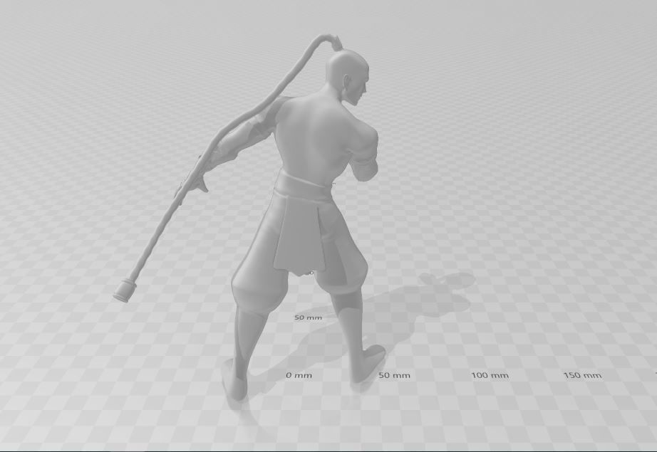 LeeSin League of Legends WR 3D print model_5