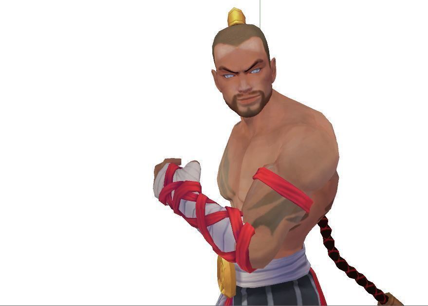 LeeSin League of Legends WR 3D print model_2