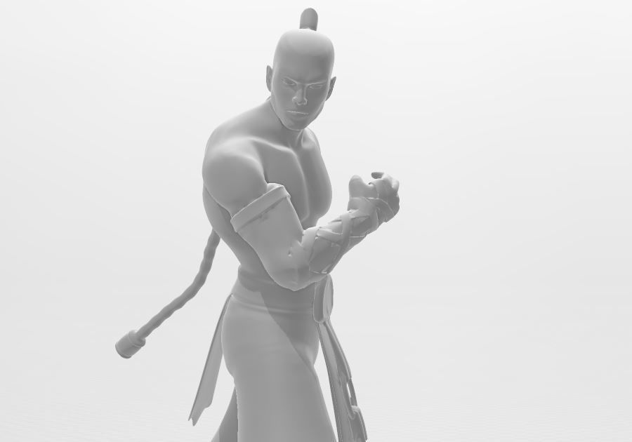 LeeSin League of Legends WR 3D print model_6