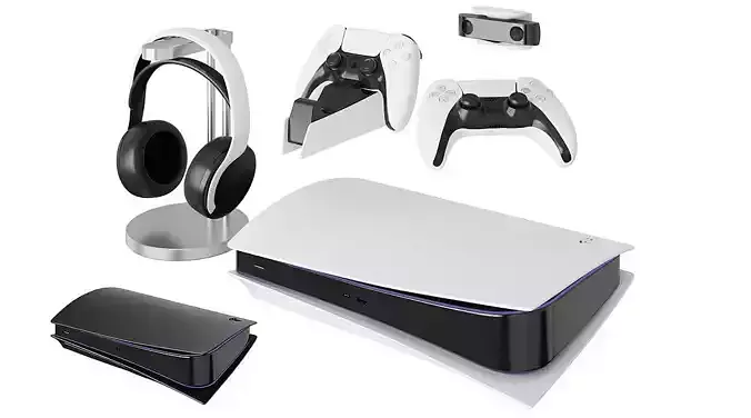 Playstation 5 BLENDER 3D Model Cycles