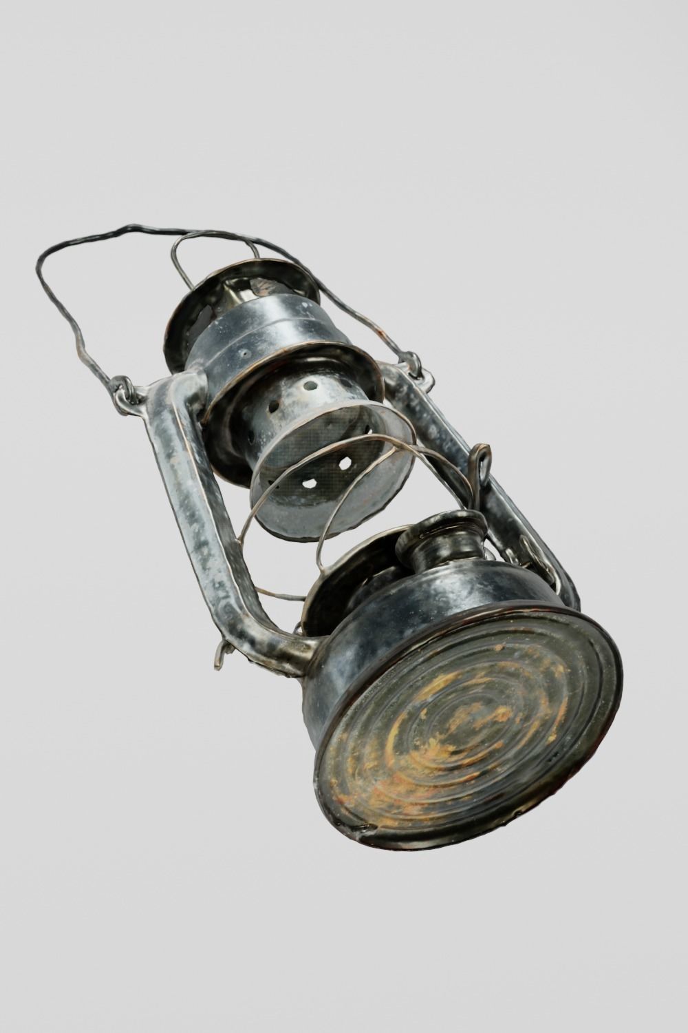 Hurricane Lamp photogrammetry scan PBR 4K textures Low-poly 3D model_5