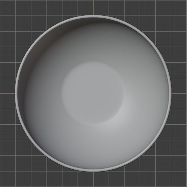 plastic bowl 3D model_4