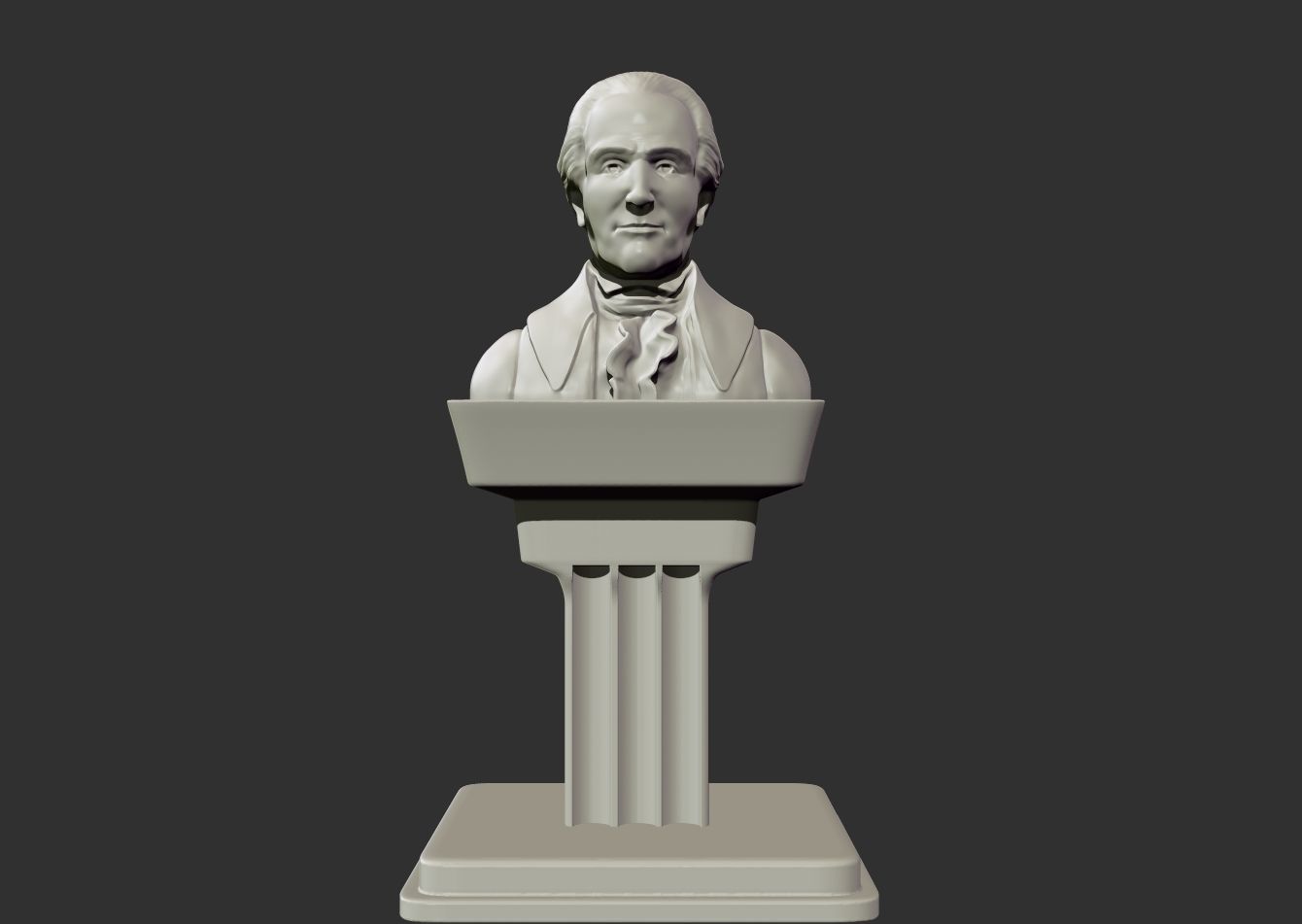 Richard Henry Lee 3D print model_3