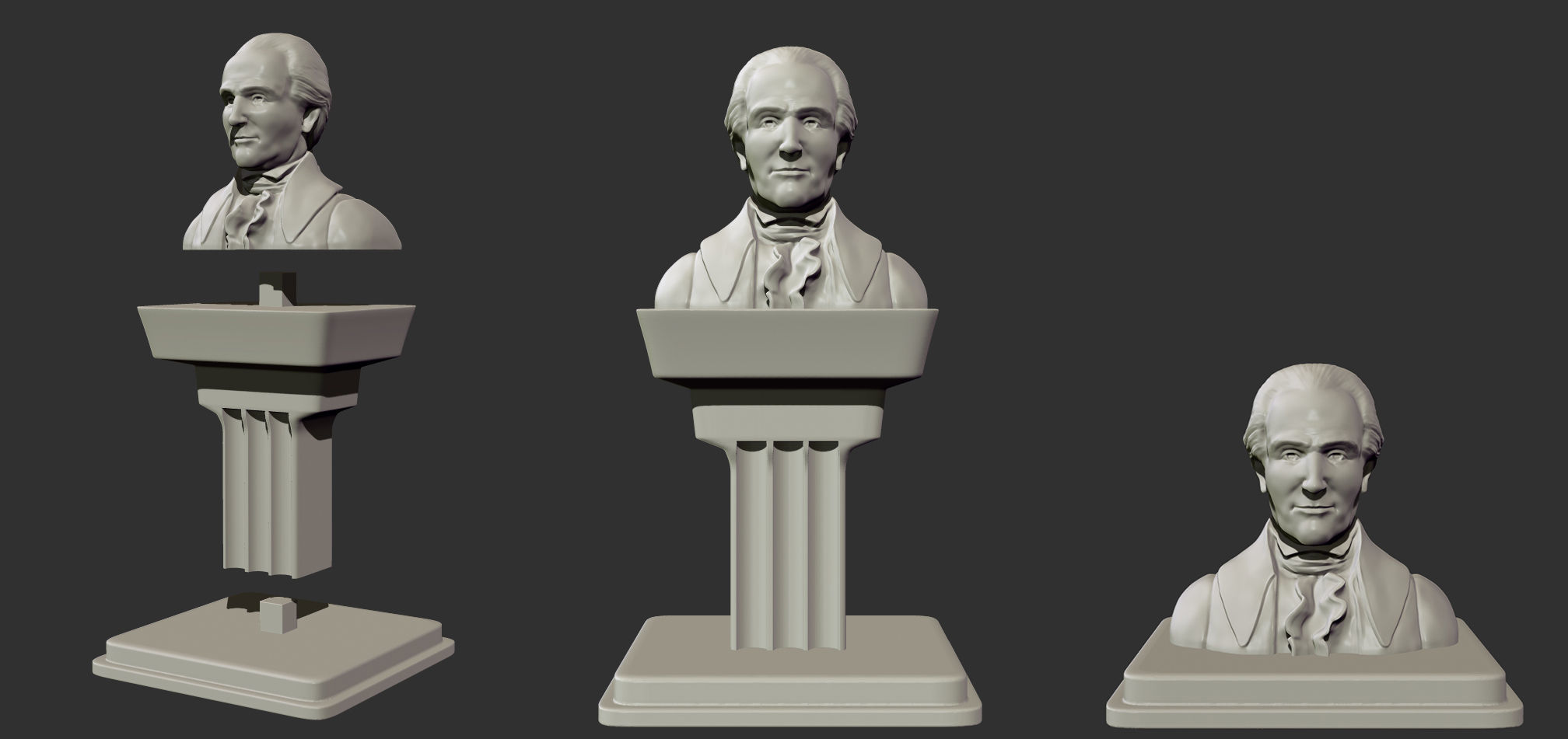 Richard Henry Lee 3D print model_2