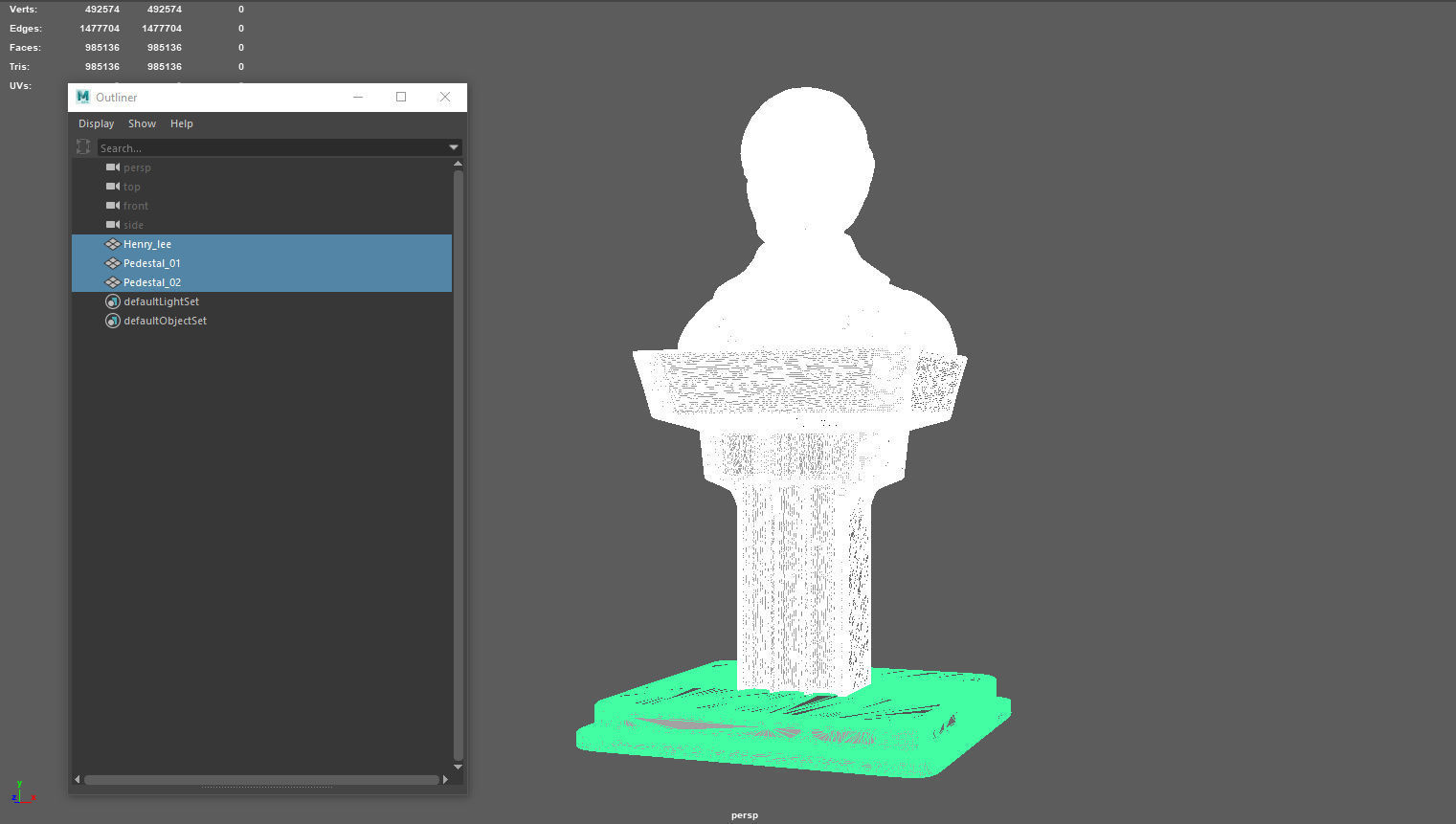 Richard Henry Lee 3D print model_7