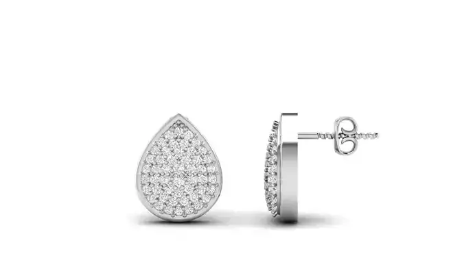 Pear Cluster Earrings  3D print model