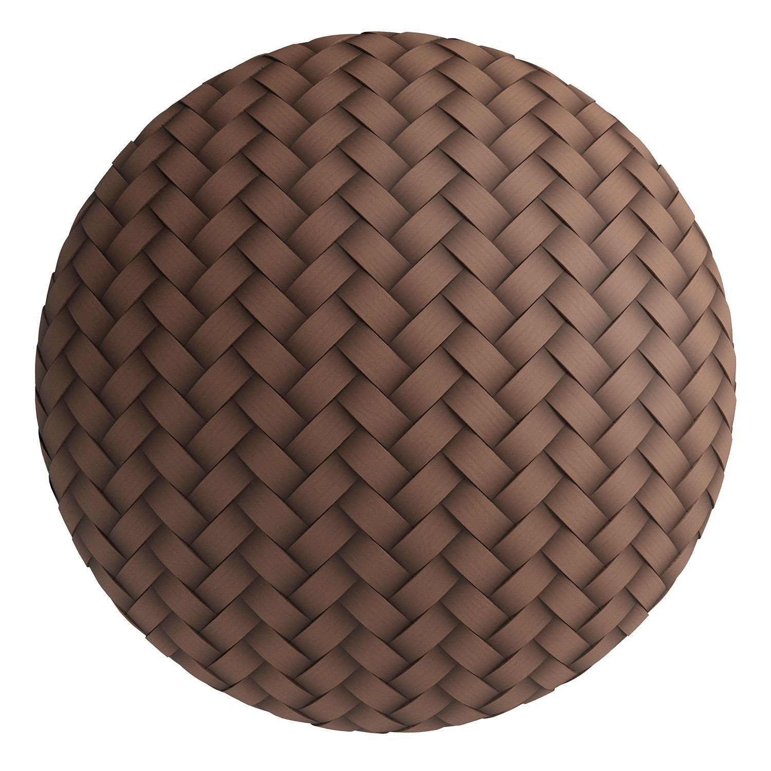 Wicker materials 3- PBR 4k by Sbsar 3D model_3