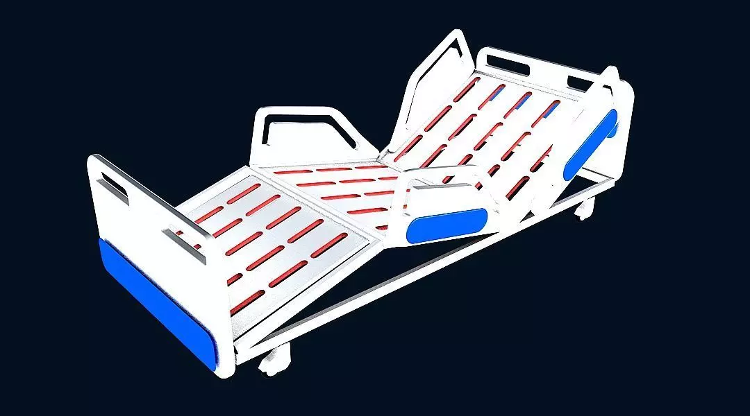 HOSPITAL BED 3D model_0