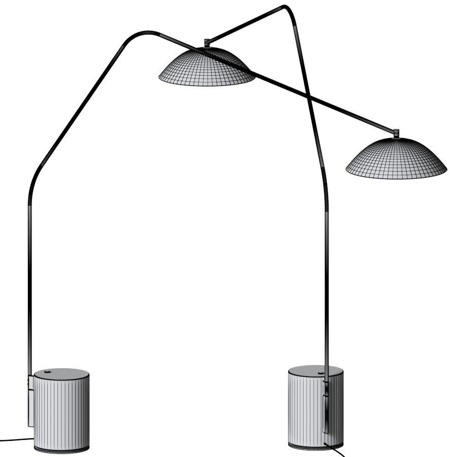 Sten Floor Lamp by Design Within Reach 3D model_1