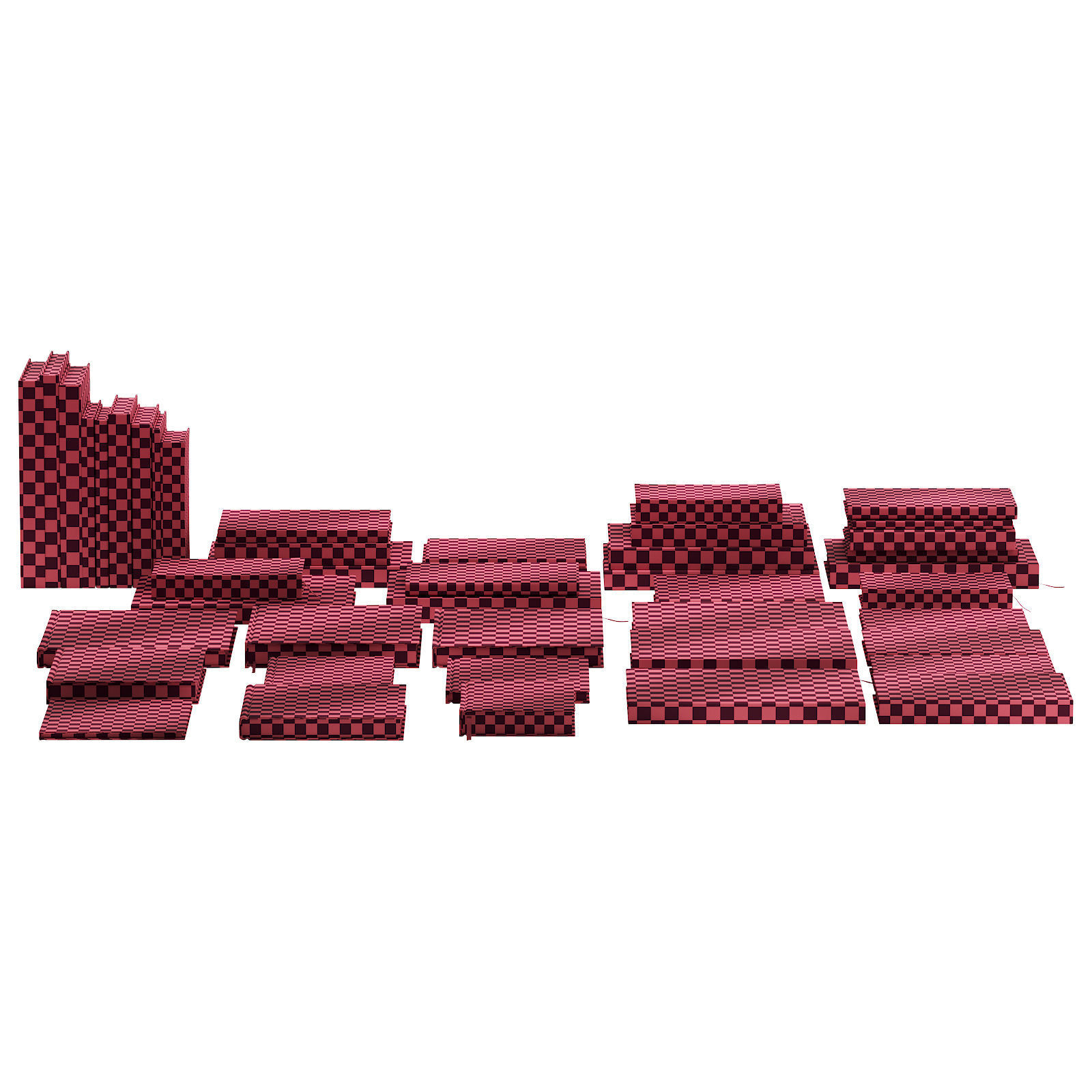 030 Decorative books set 01 neutral 00 3D model_8