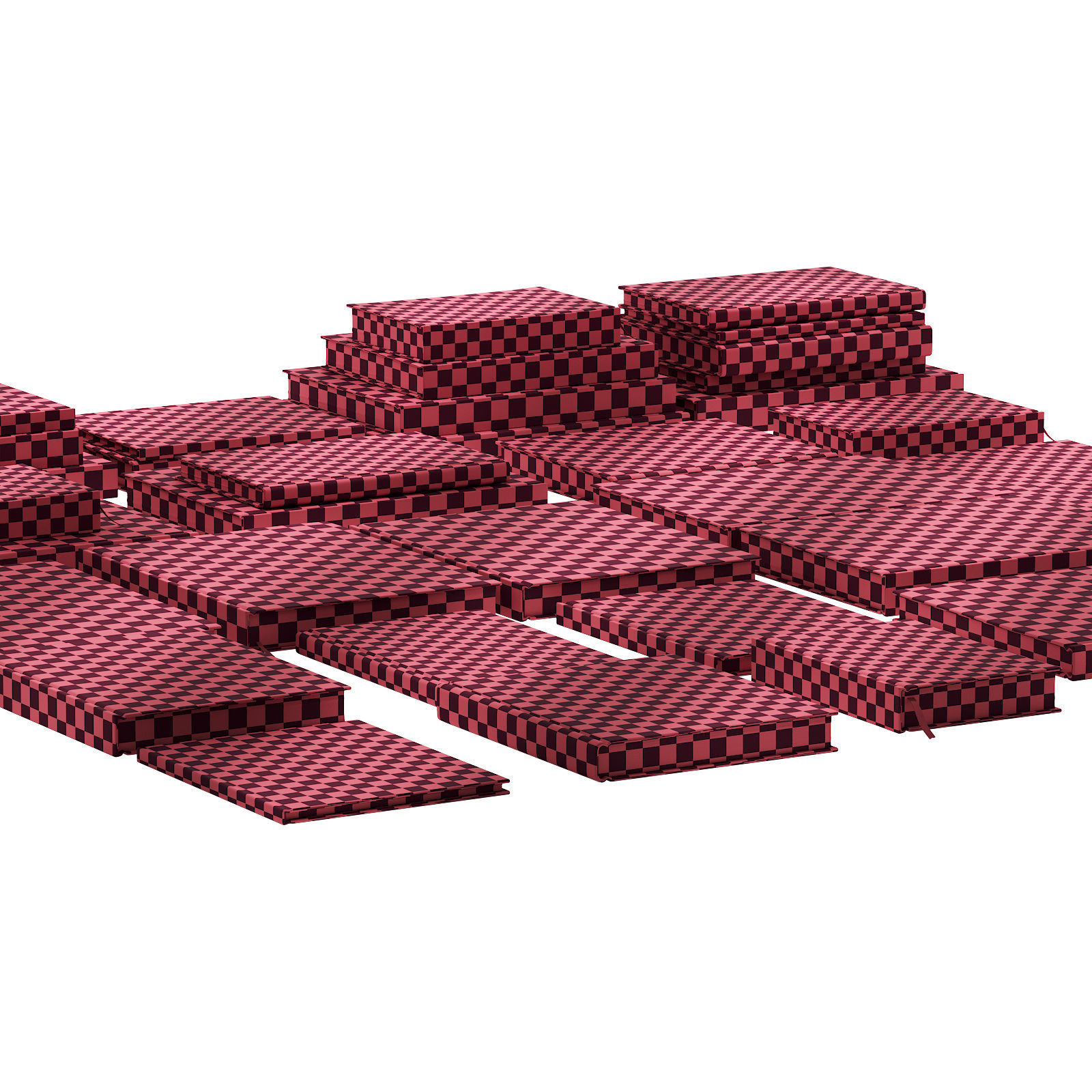 030 Decorative books set 01 neutral 00 3D model_10