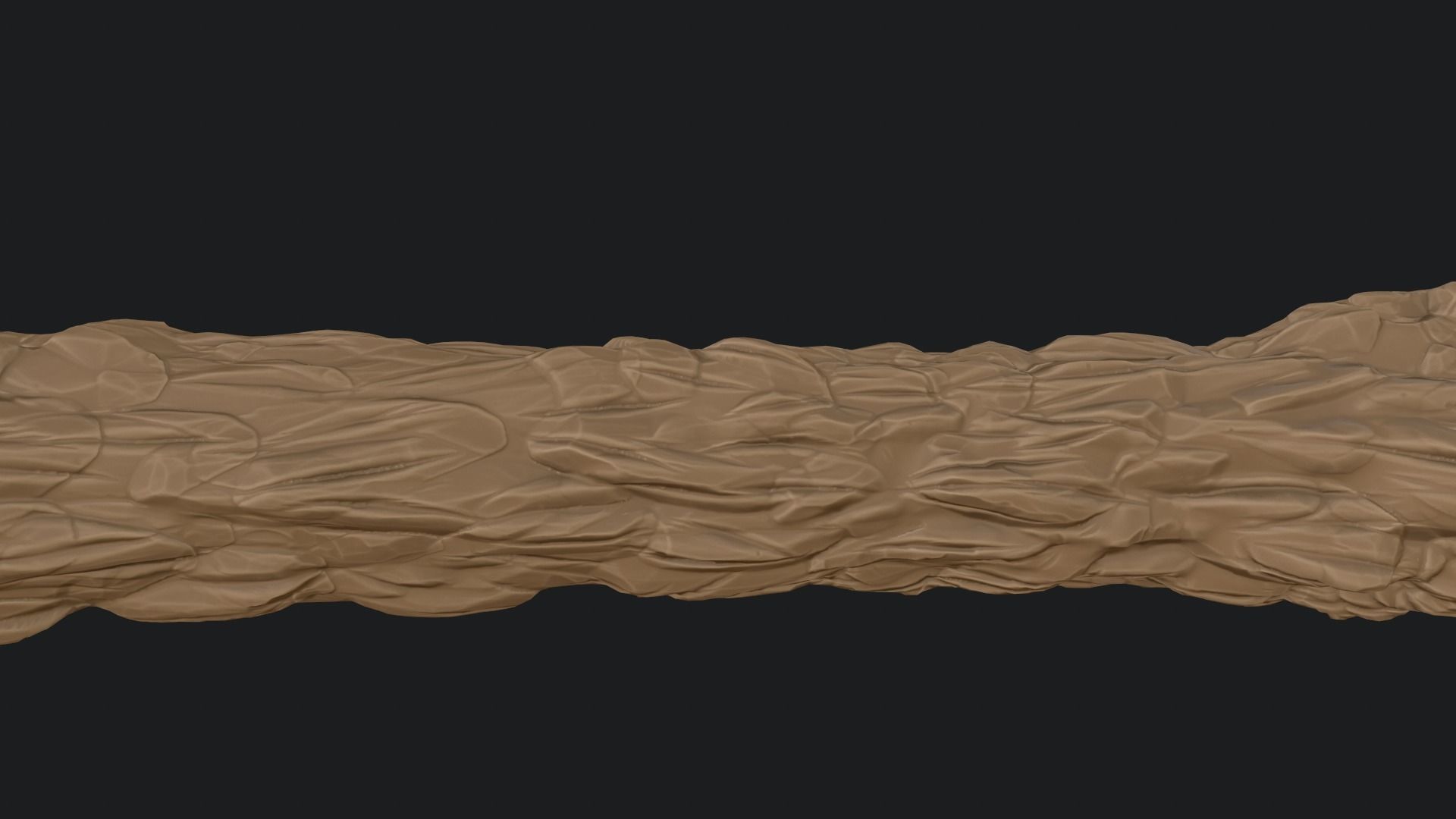 Stylized trunk  Free low-poly 3D model_4