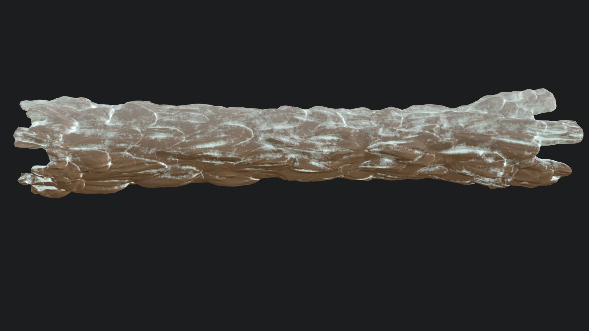 Stylized trunk  Free low-poly 3D model_9