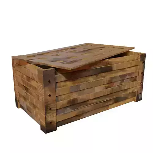 Wooden Crate Old 
