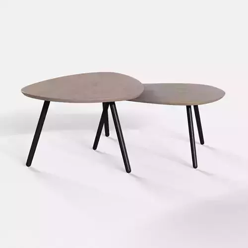 Hassan Coffee Table maple finish