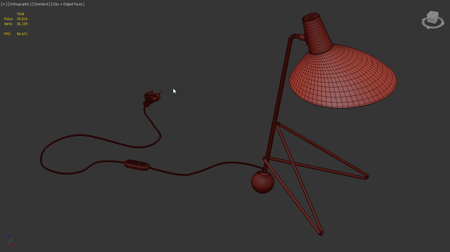 Tripod HM9 Table Lamp by andTradition 3D model_11