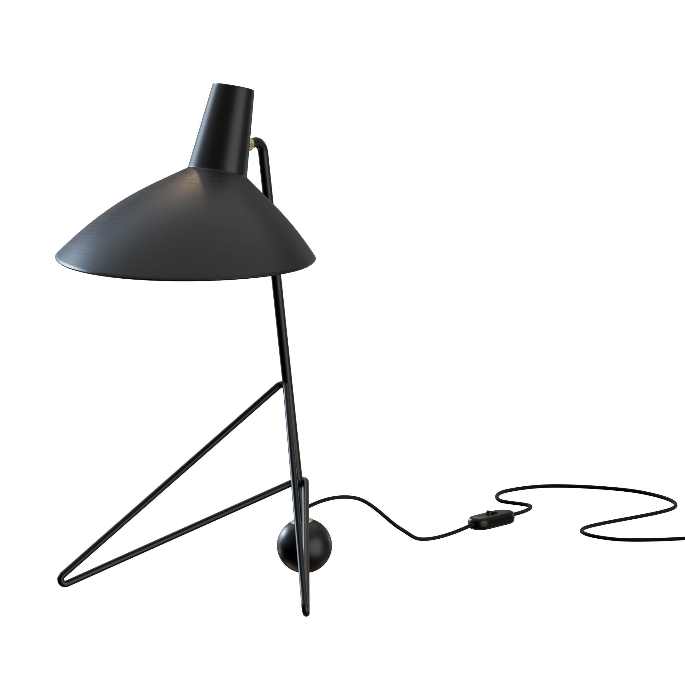 Tripod HM9 Table Lamp by andTradition 3D model_5