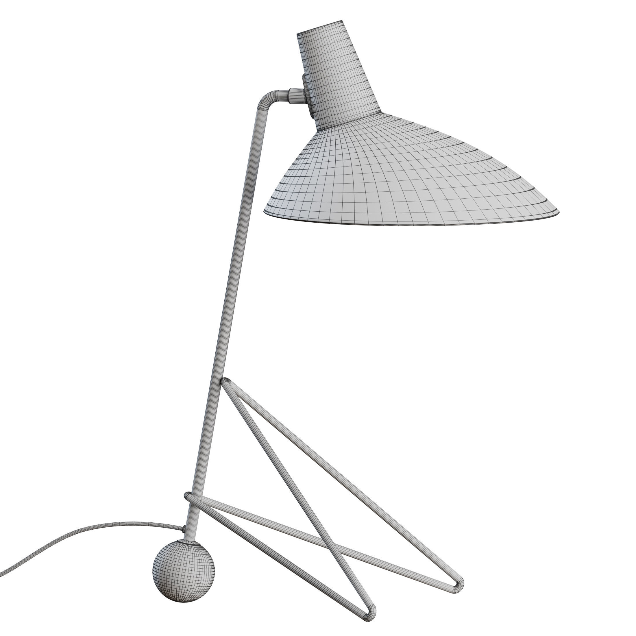 Tripod HM9 Table Lamp by andTradition 3D model_2