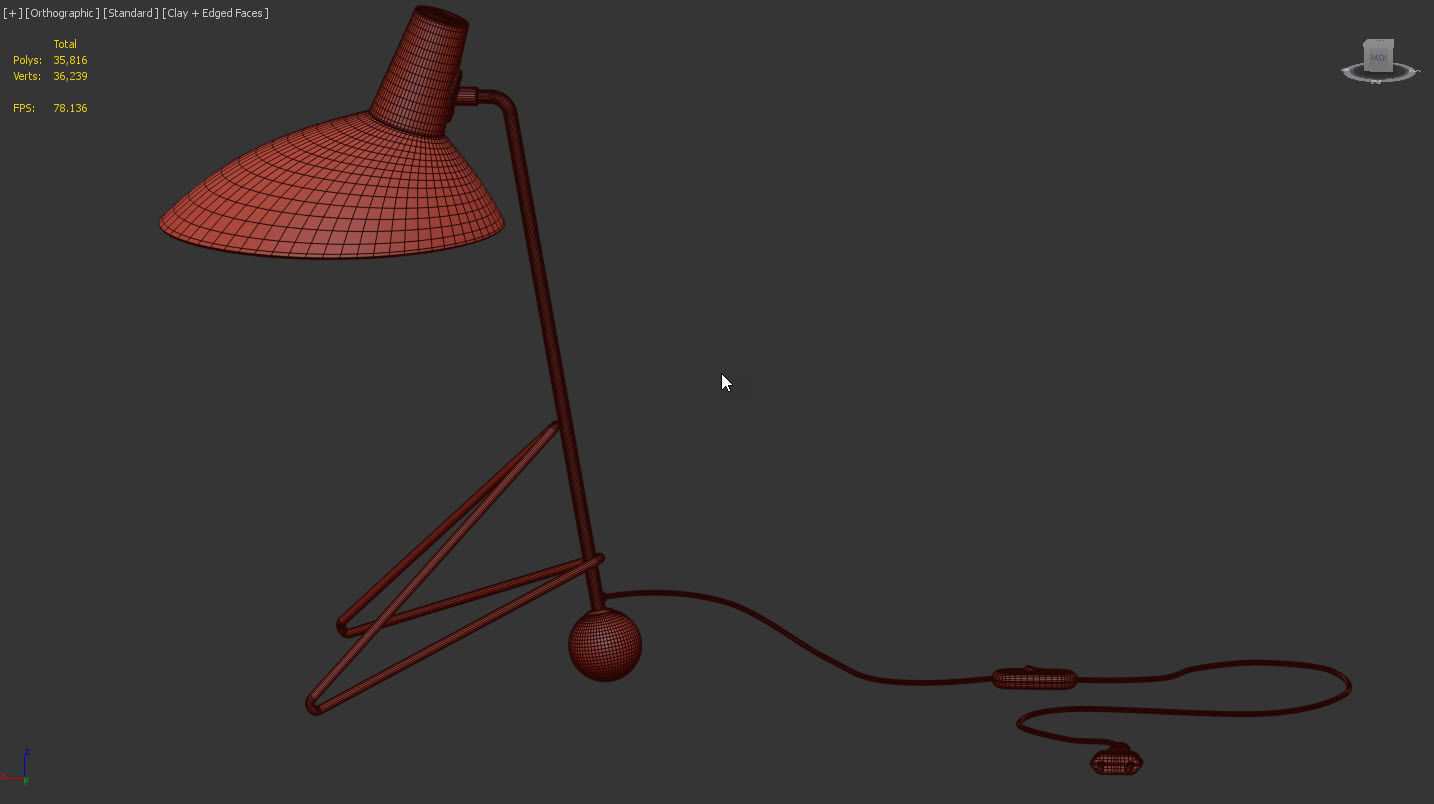 Tripod HM9 Table Lamp by andTradition 3D model_12