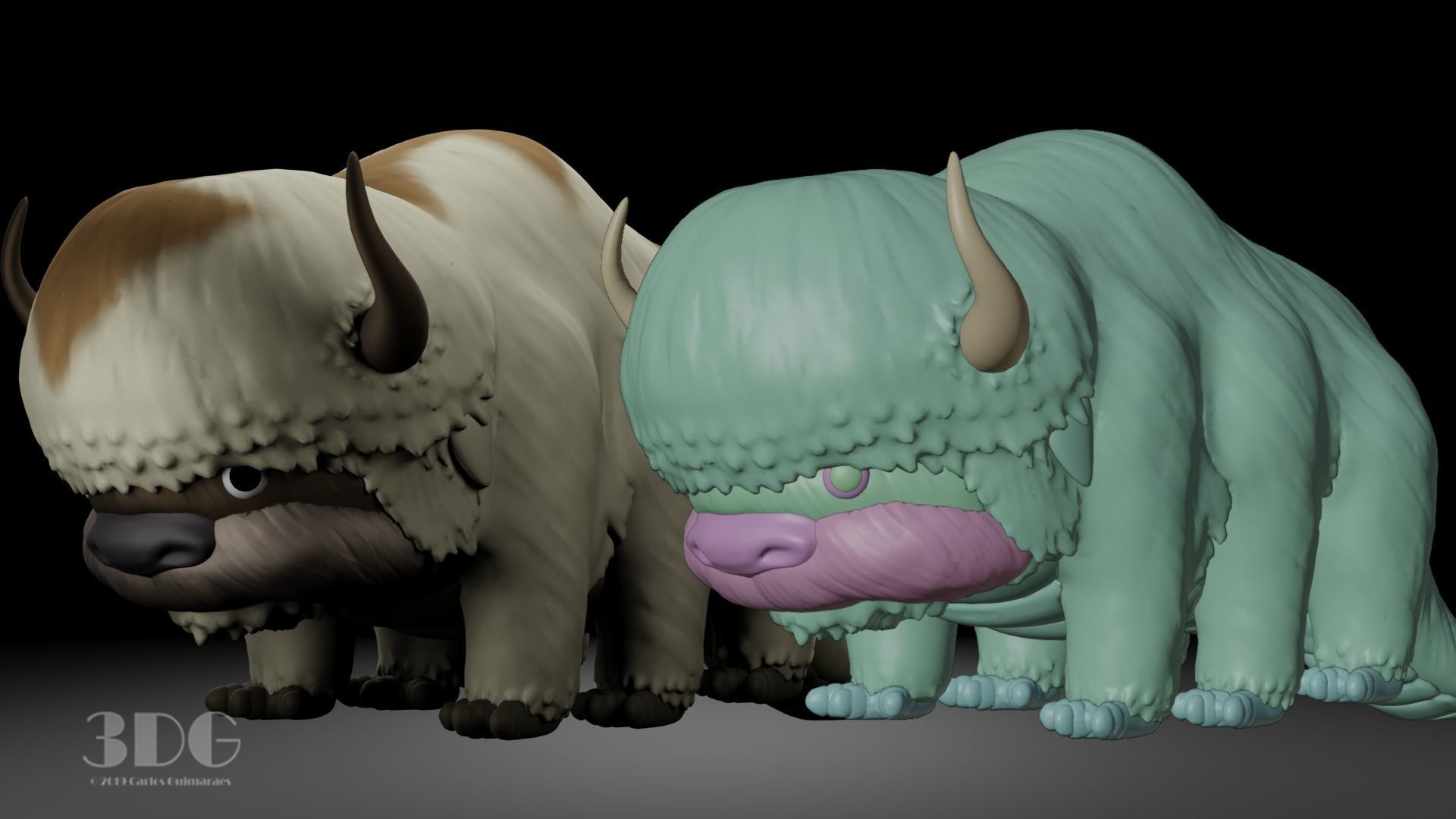 Appa the Last Airbender 3D model | CGTrader