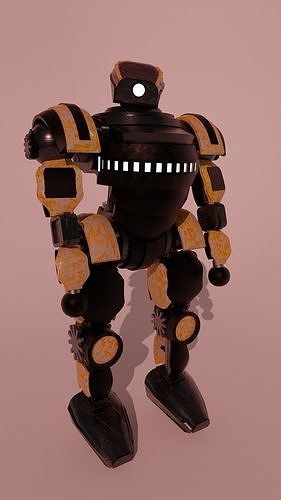 Robot in Blender Hornet 3D model